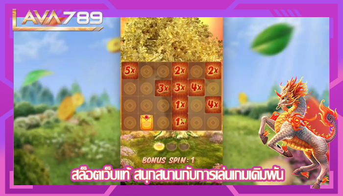 สล็อตเว็บแท้ สนุกสนานกับการเล่นเกมเดิมพัน